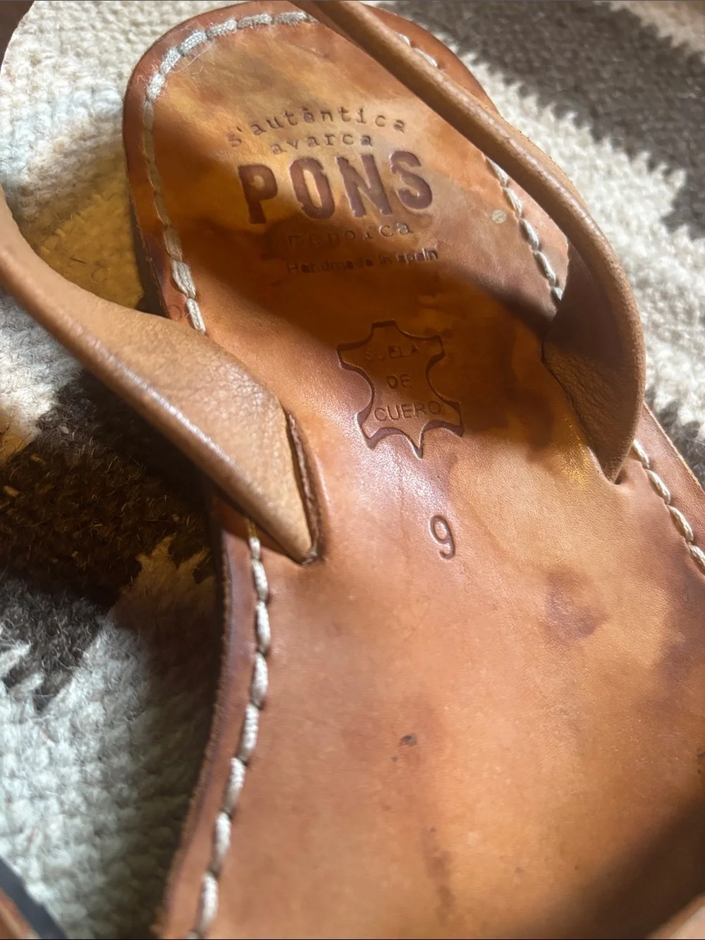Pons Sandals size 9